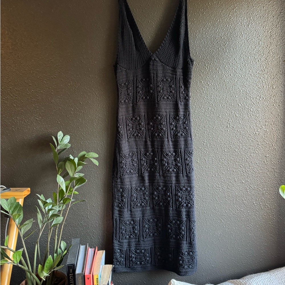 Anthropologie crochet dress